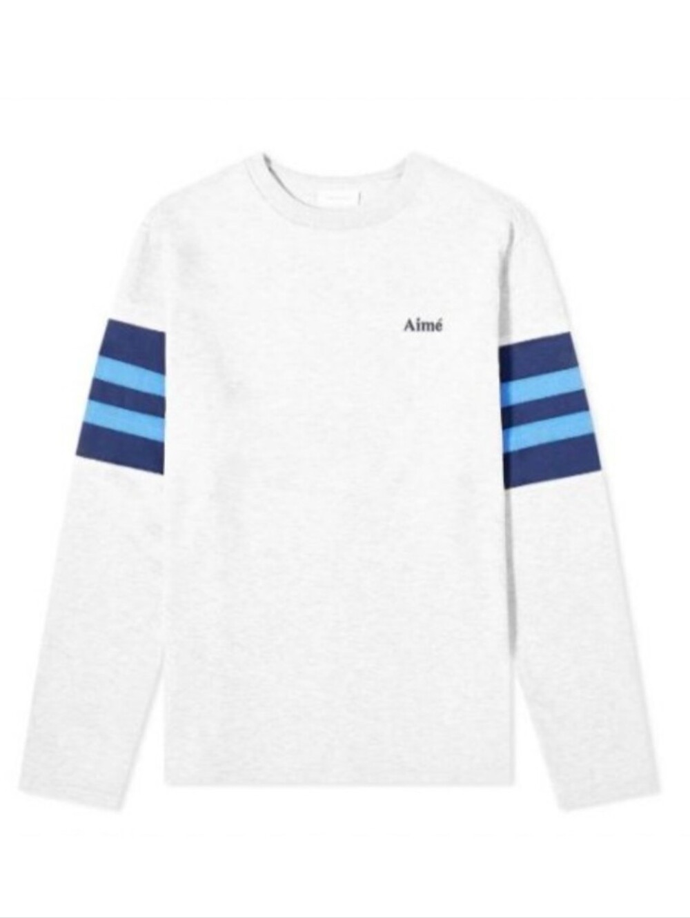 Aimé Leon Dore Collegiate Heather Gray Long Sleeve Shirt